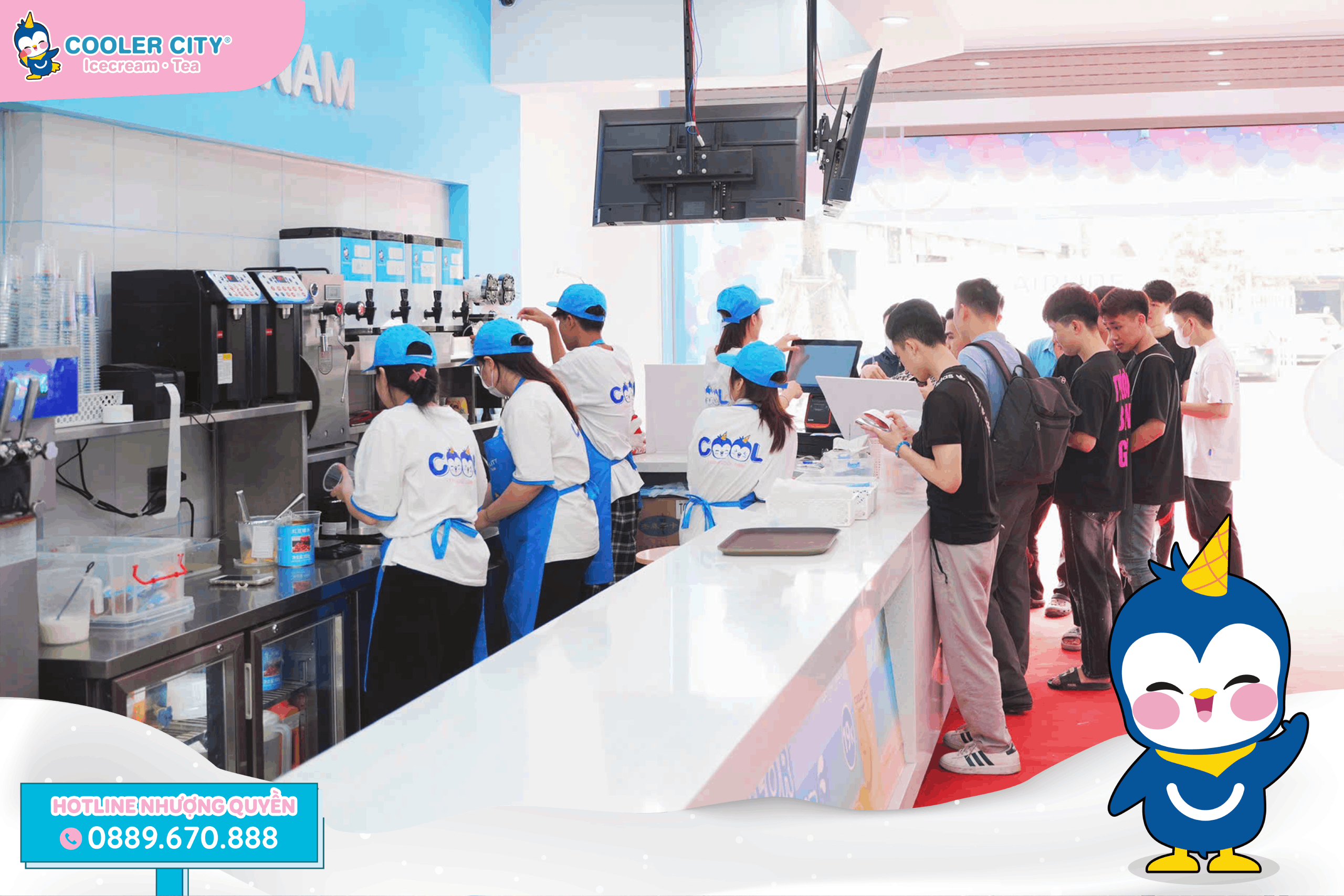 Cooler City luôn lắng nghe sở thích của bạn