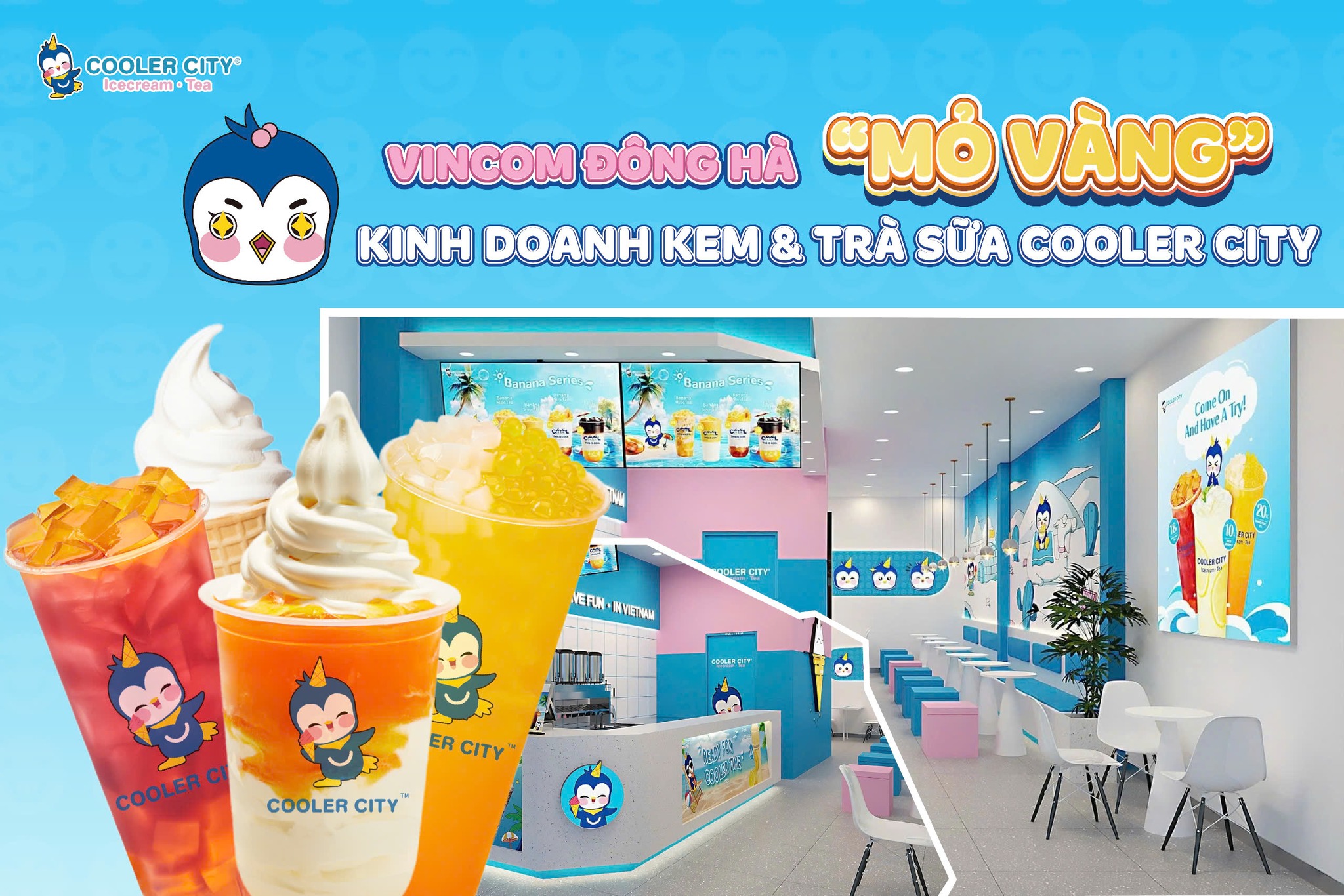 Nhượng quyền thương hiệu trà sữa Cooler City là một mình chứng cho sự thành công bền vững