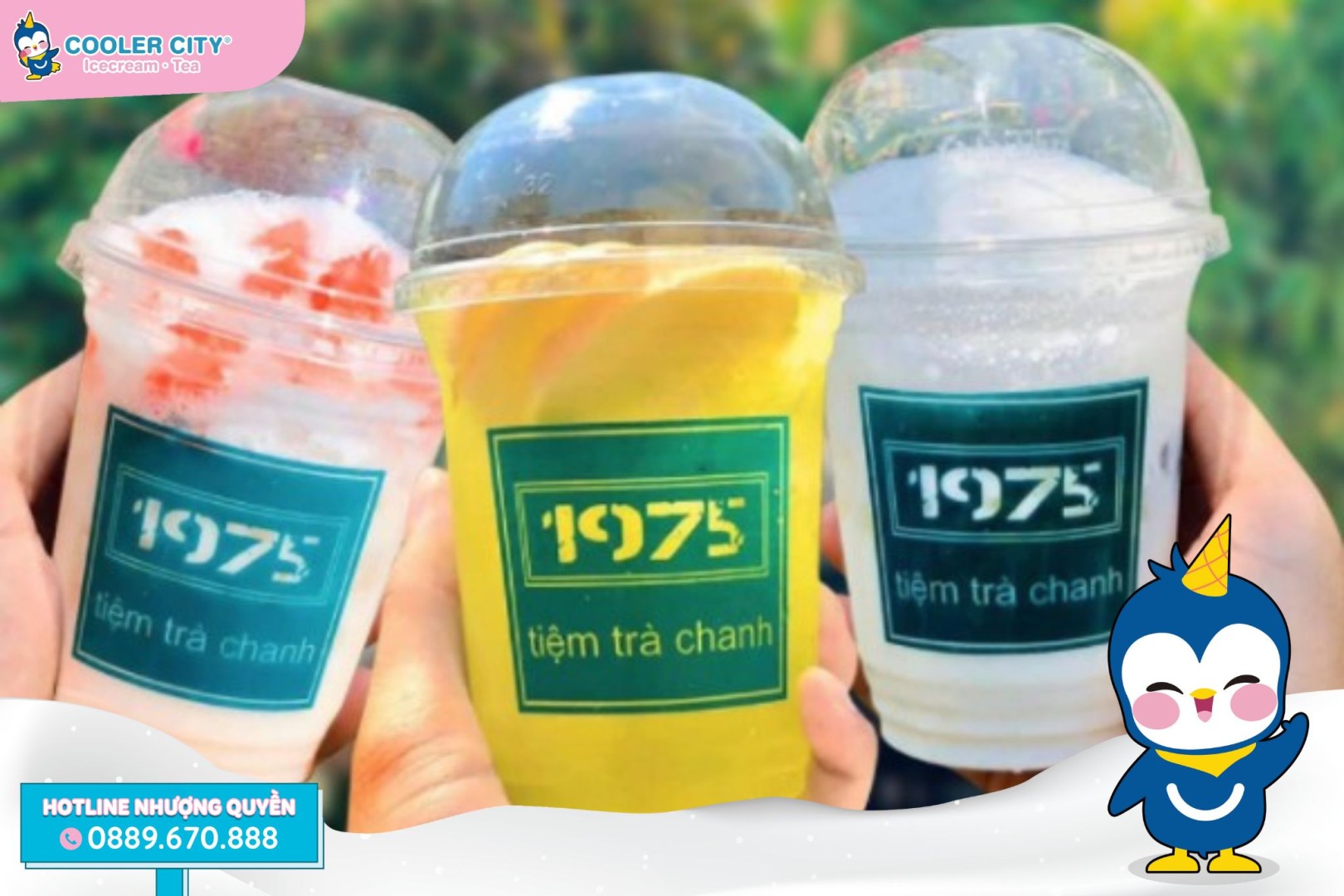 thương hiệu trà chanh nhượng quyền Sản phẩm kém khác biệt – Dễ bị đào thải