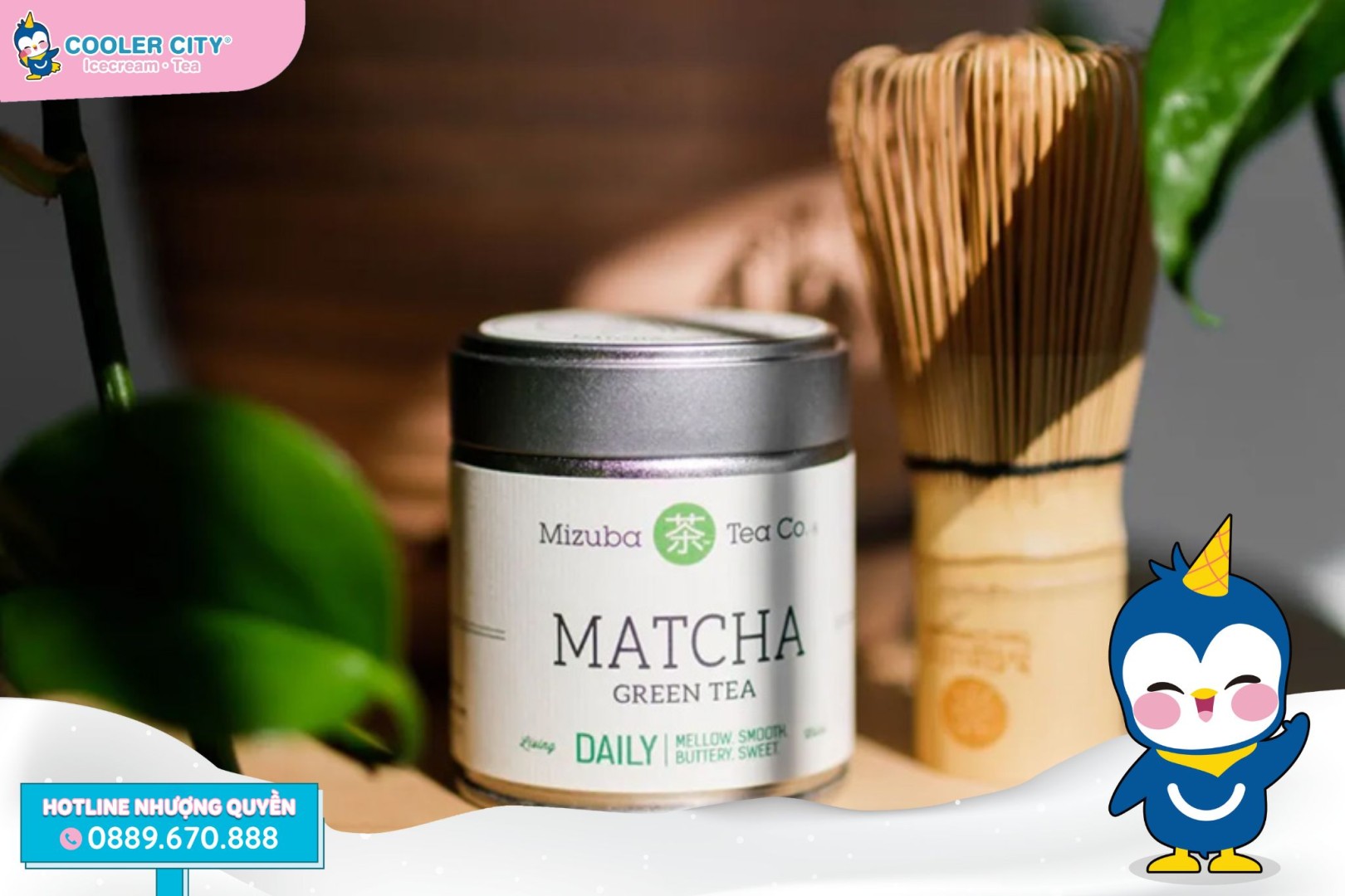 Mizuba Matcha Green Tea - Một thương hiệu Matcha phổ biến trên thị trường