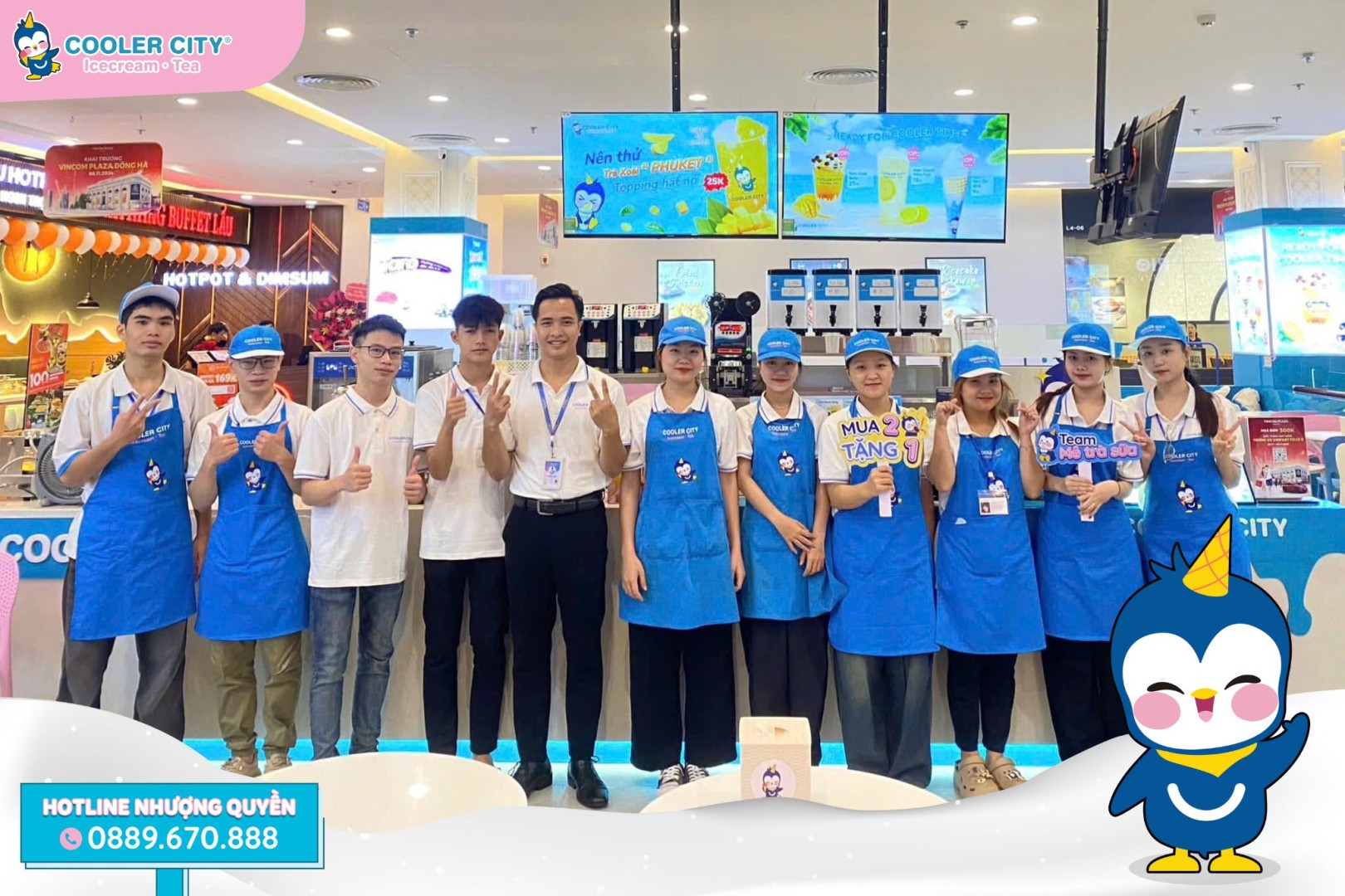 Những bài học kinh doanh thực tế Cooler City luôn chú trọng đào tạo nhân viên với lộ trình bài bản và chuyên nghiệp