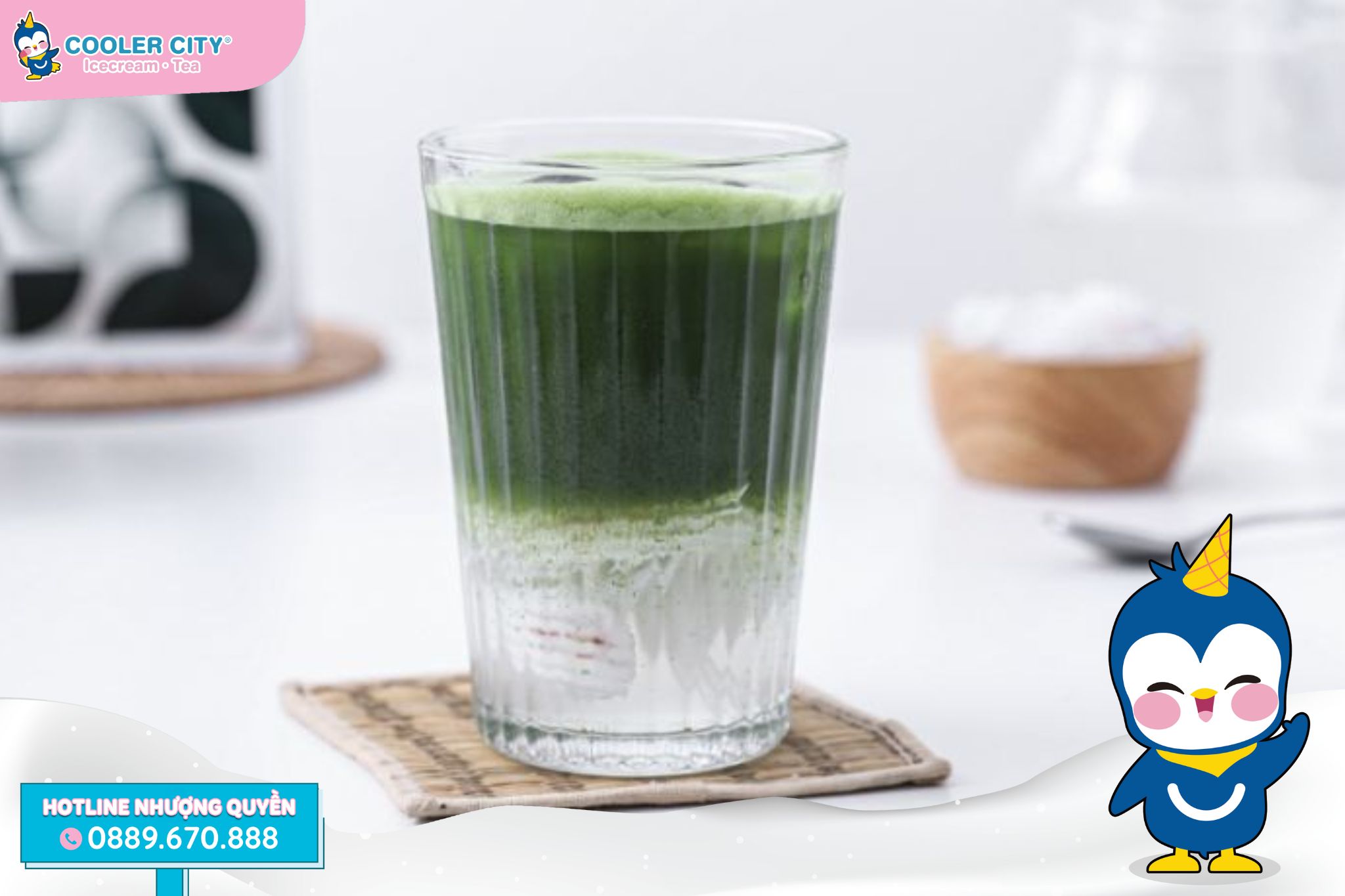 Công thức Matcha nước dừa Công thức Matcha nước dừa
