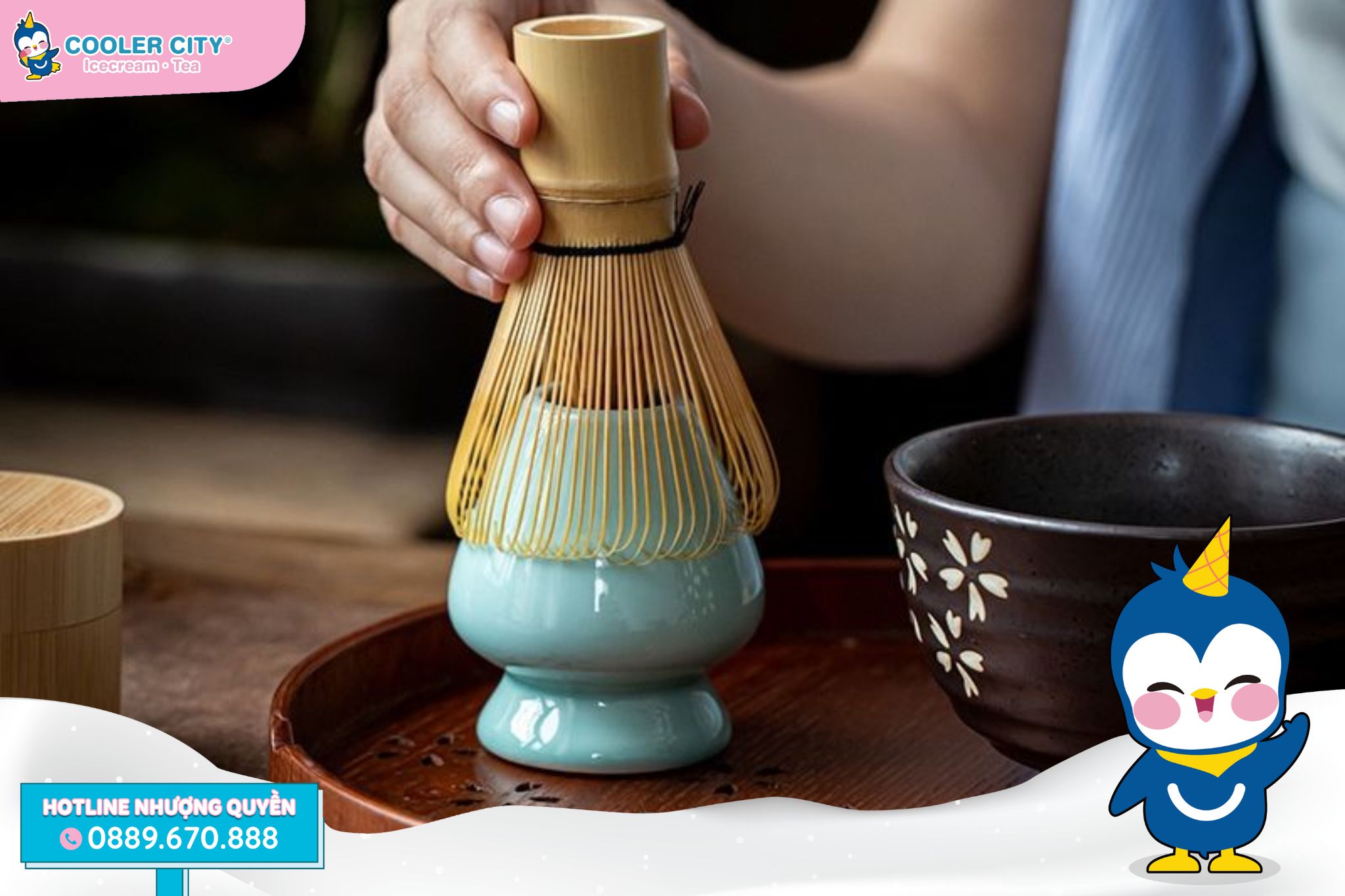 Chasen - Nghệ thuật pha Matcha của Nhật Chasen - Nghệ thuật pha Matcha của Nhật