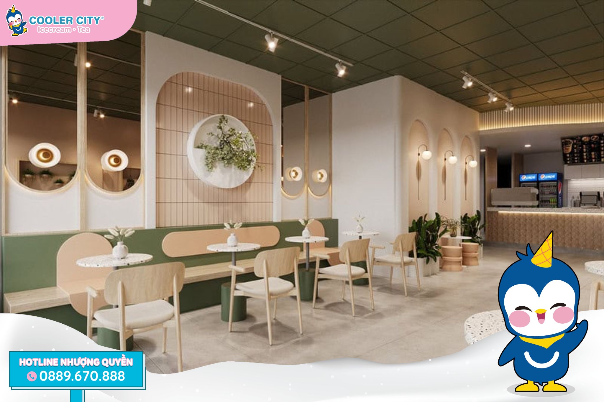 Góc sống ảo ở quán trà sữa thu hút khách hàng tới check - in Góc sống ảo ở quán trà sữa thu hút khách hàng tới check - in