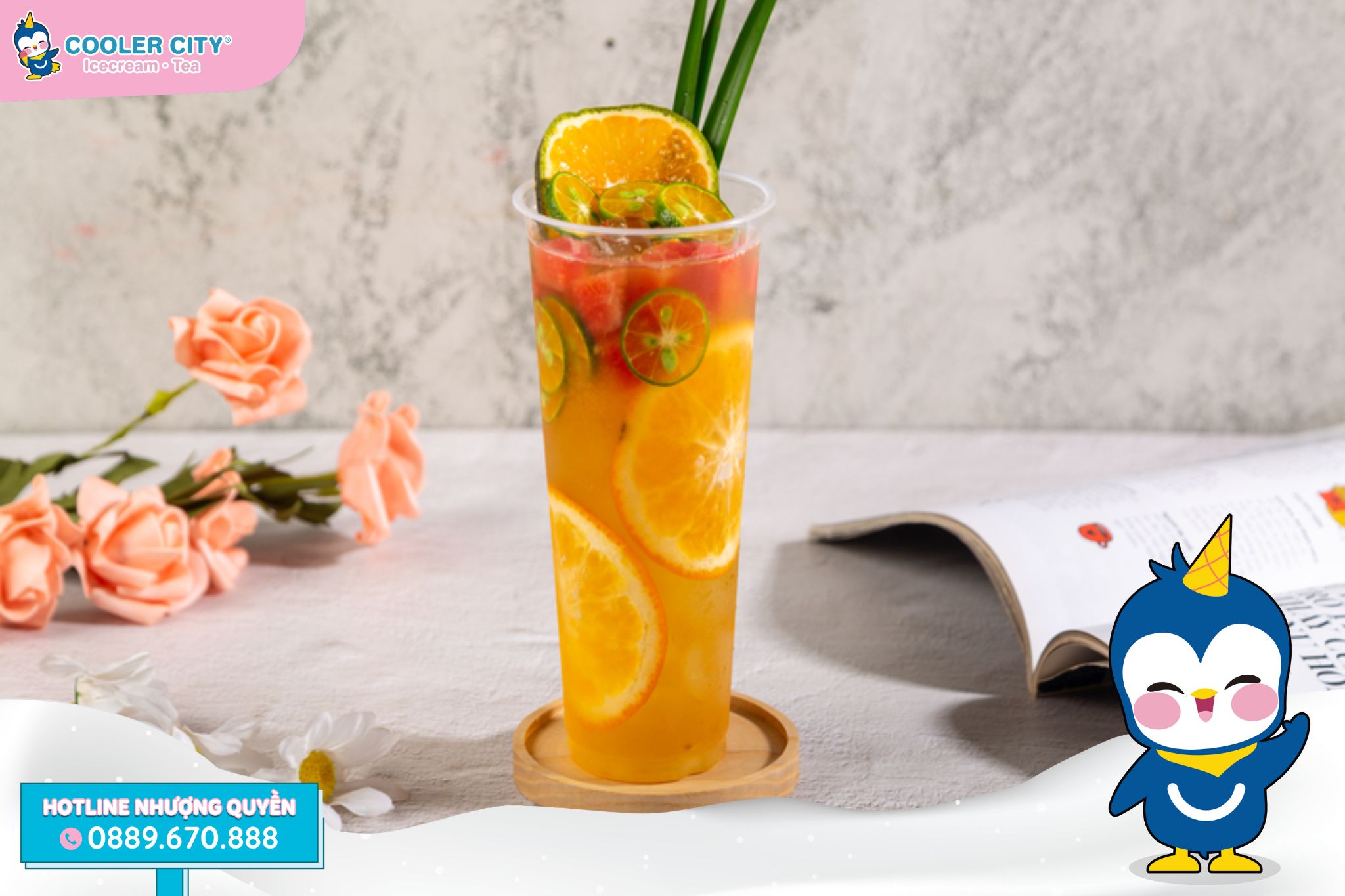 Nguyên liệu làm trà trái cây