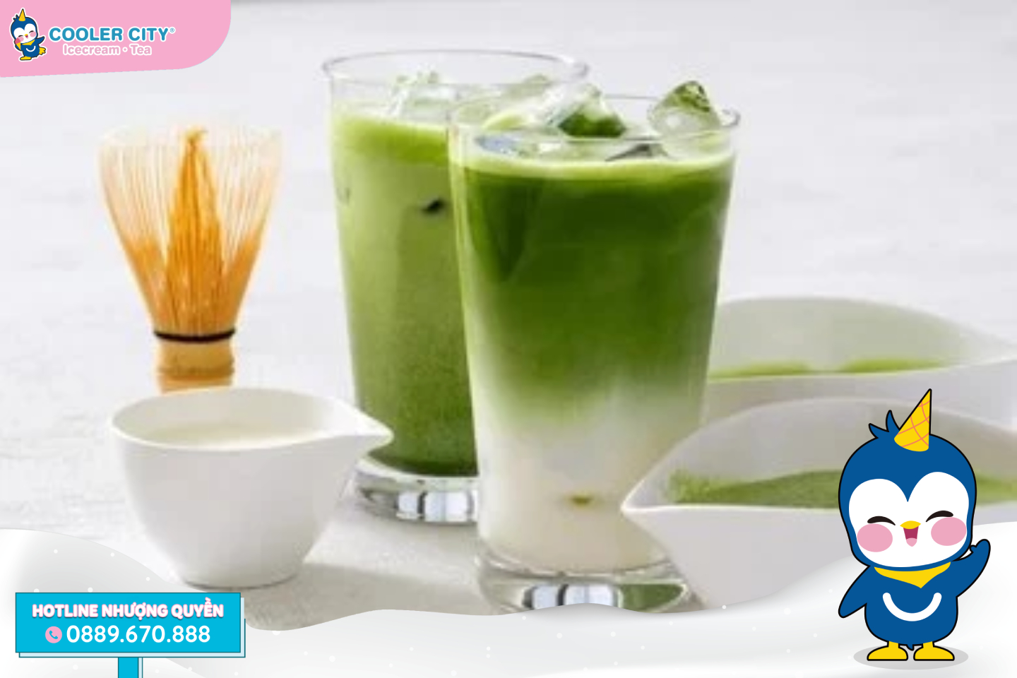 Công thức Matcha Latte 