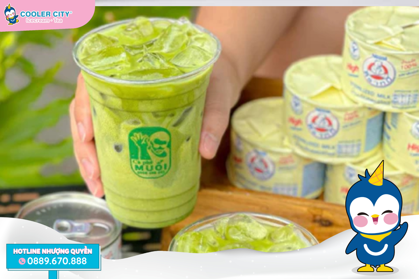 Công thức matcha latte