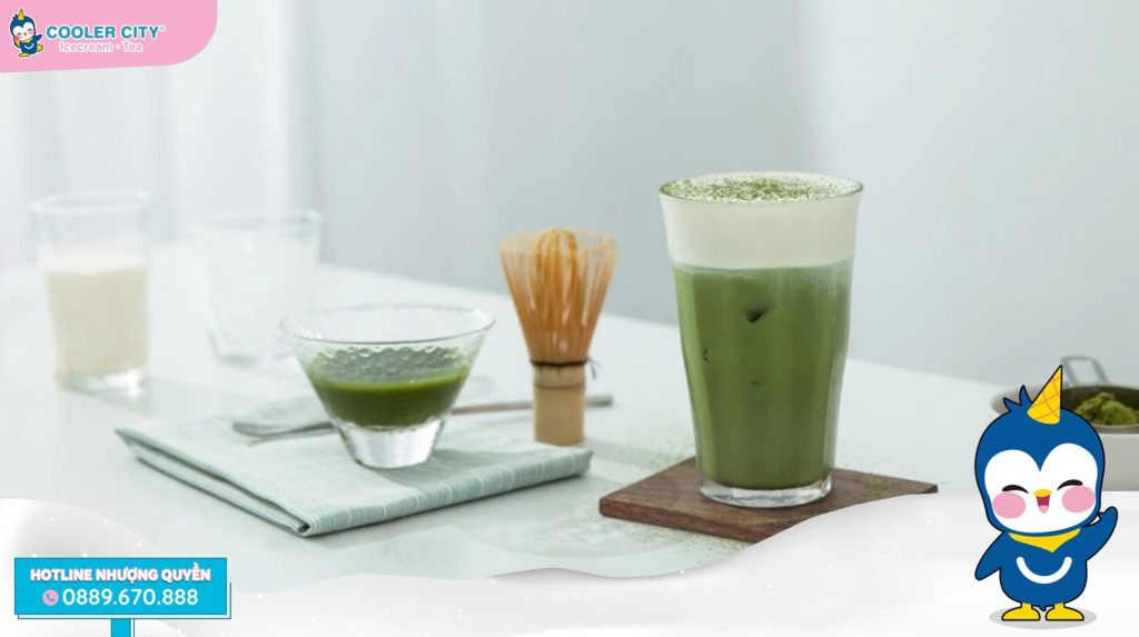Matcha kem muối