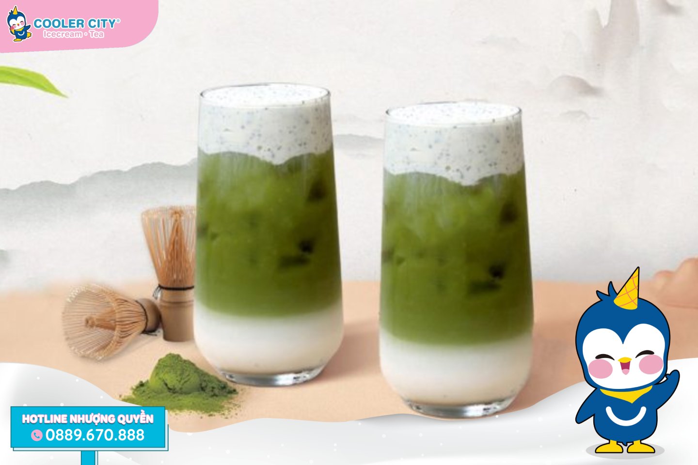 Matcha kem muối Matcha kem muối