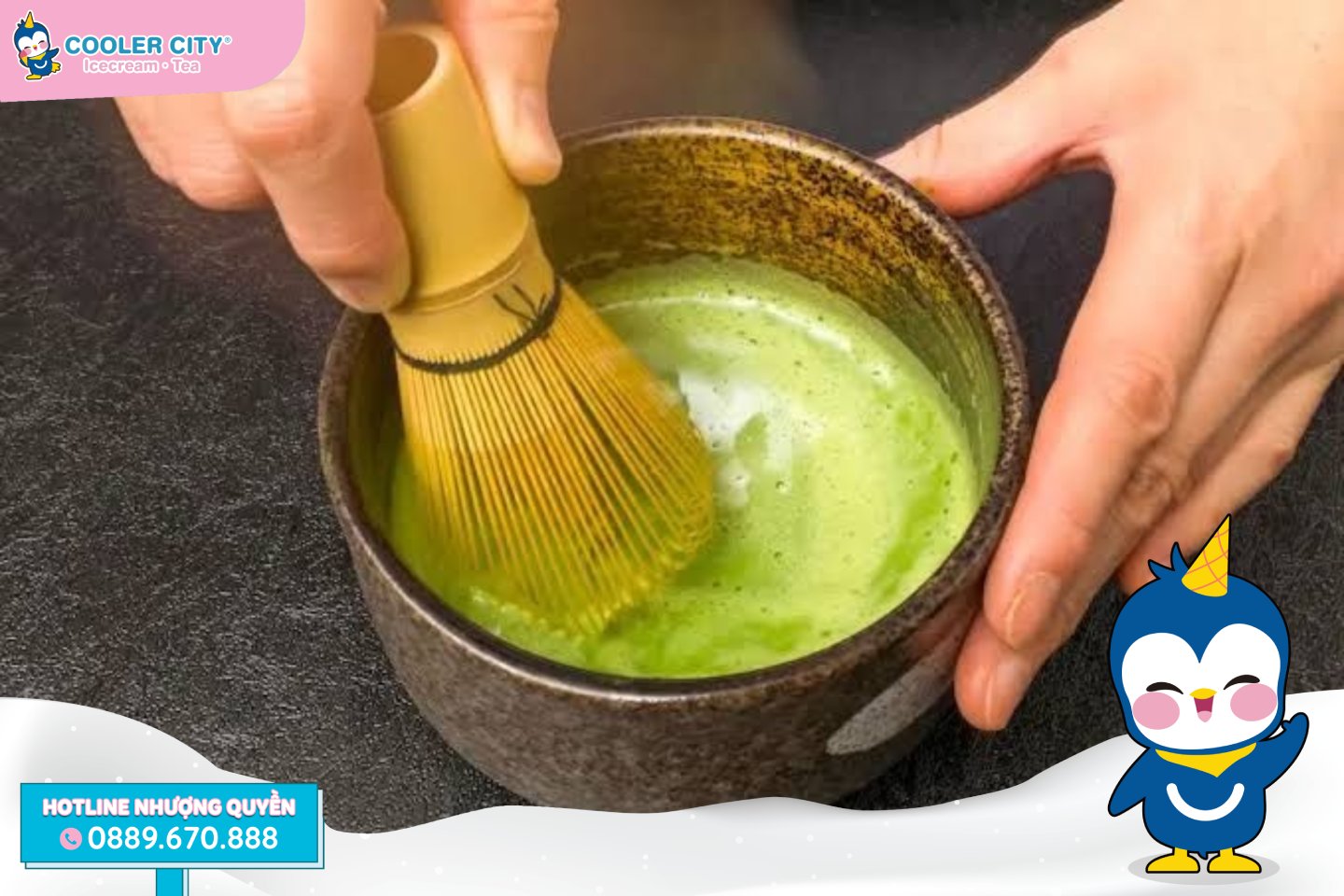 Matcha kem muối Matcha kem muối