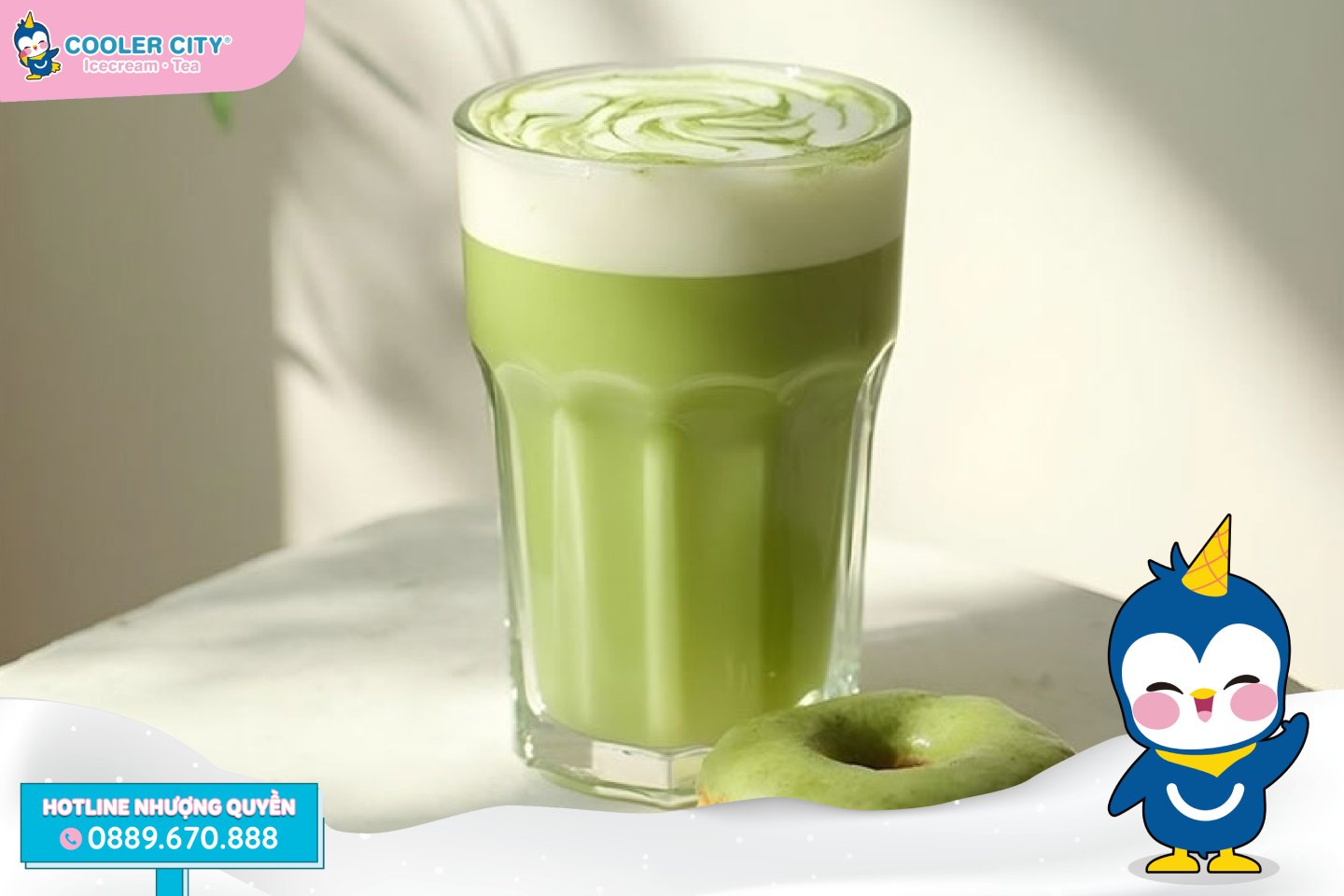 Matcha kem muối Matcha kem muối