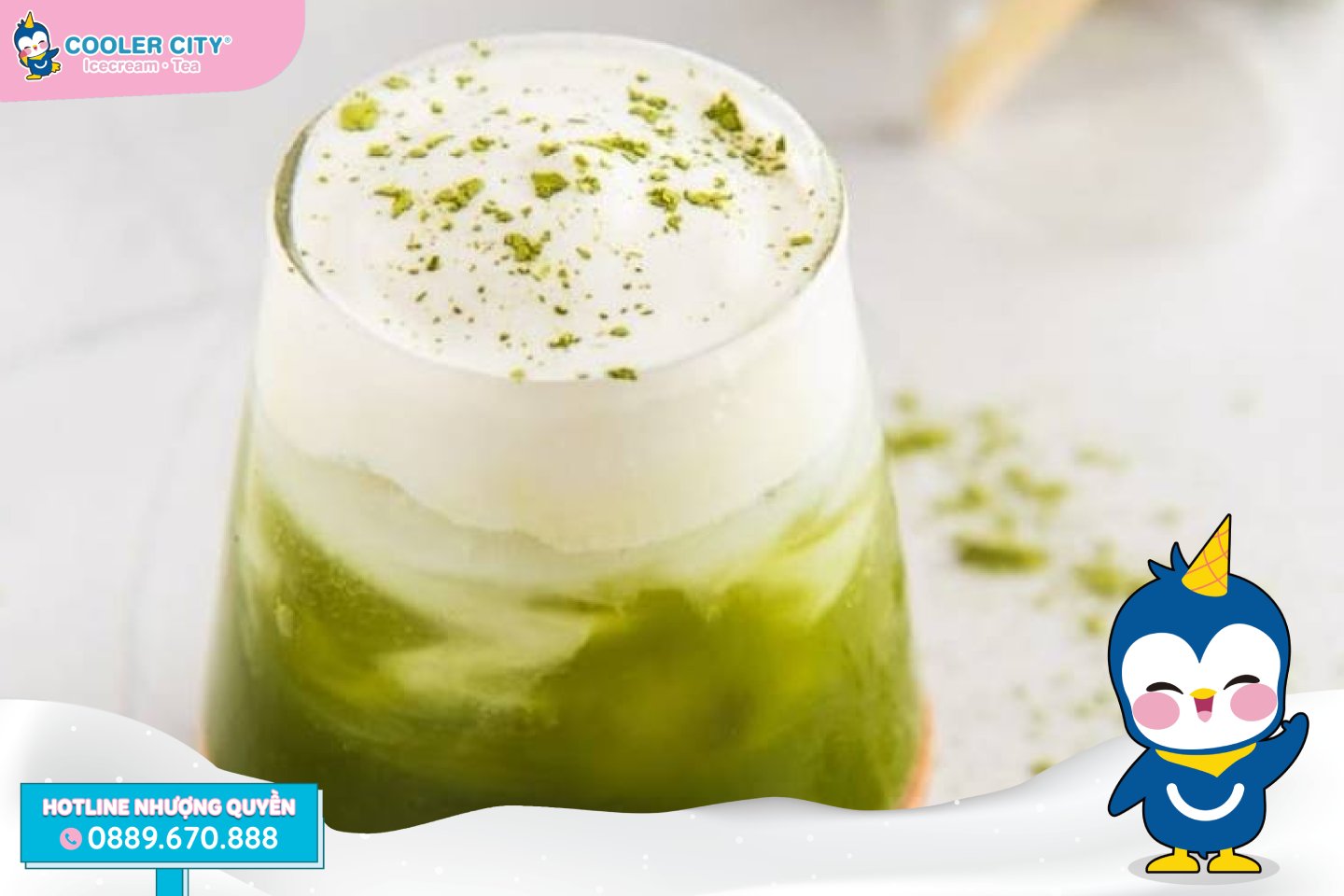 Matcha kem muối Matcha kem muối