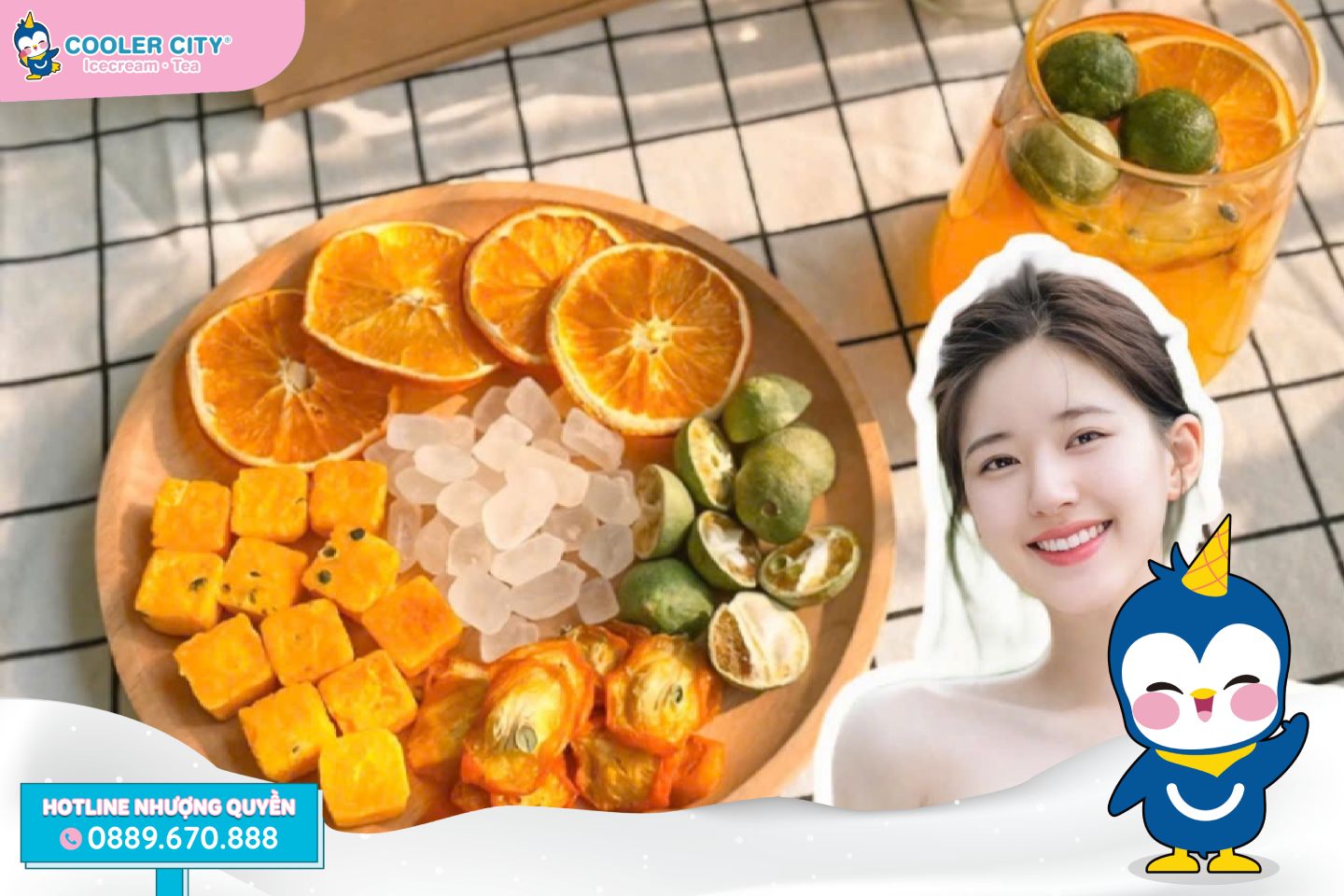 Trà chanh dây kim quất Trà chanh dây kim quất