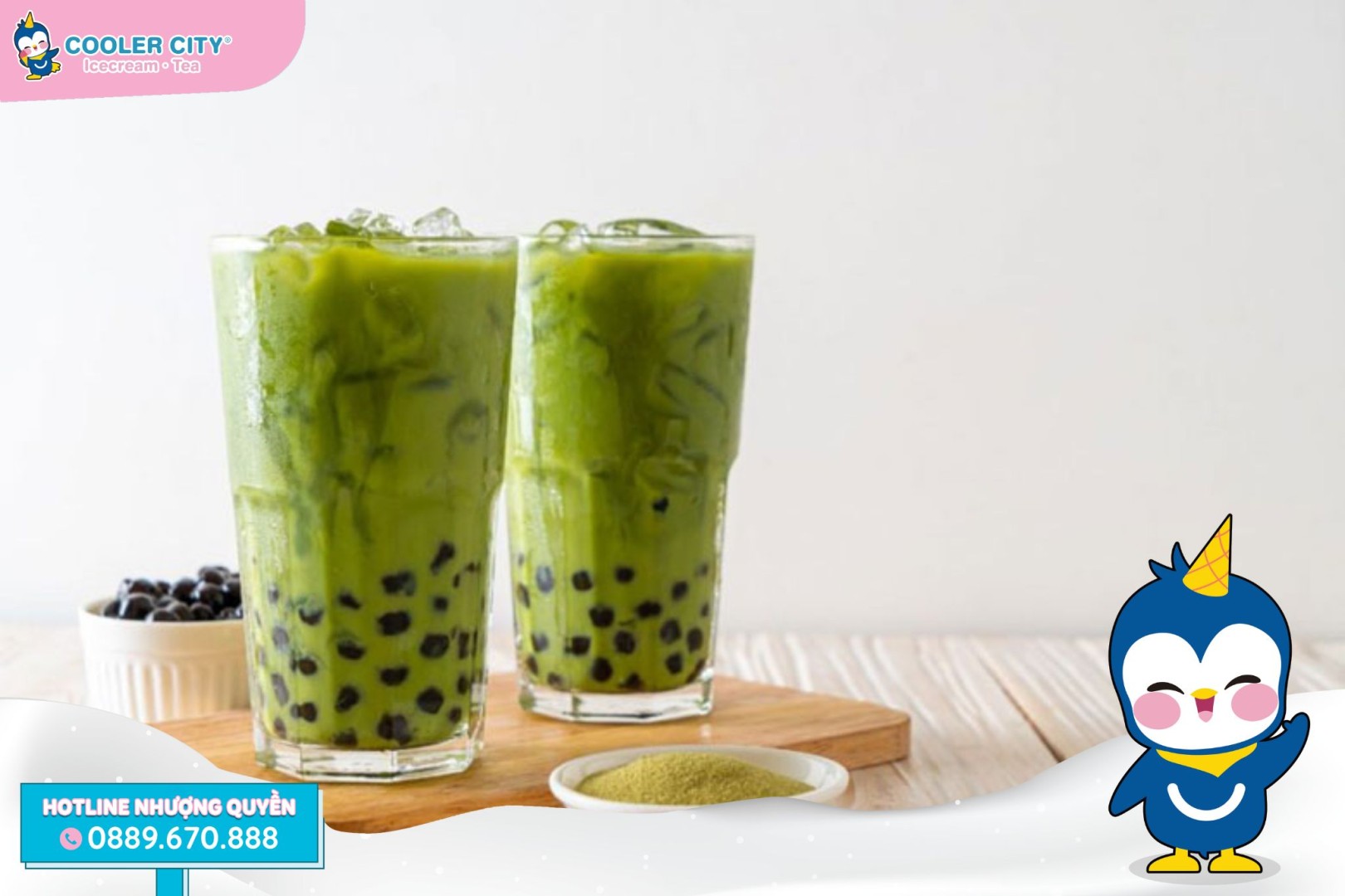 Công thức pha trà sữa để bán Công thức trà sữa Matcha