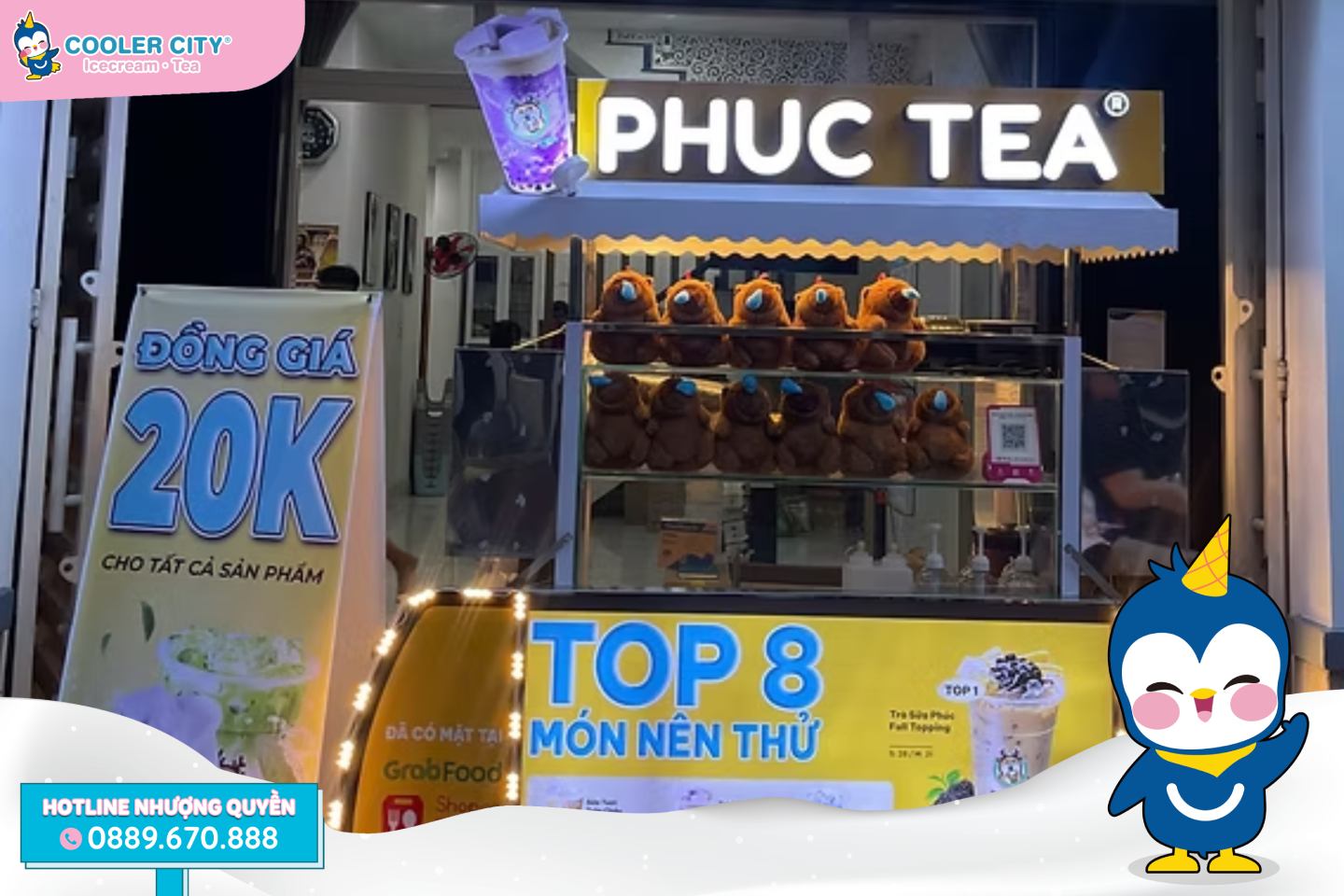 nhượng quyền trà sữa xe đẩy nhượng quyền trà sữa xe đẩy