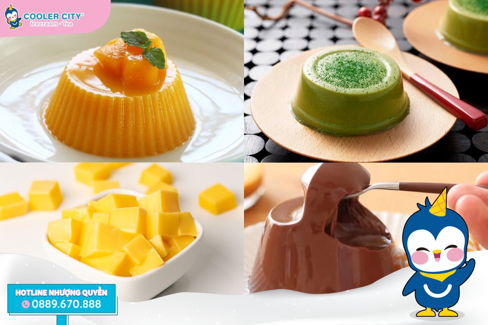 Pudding trà sữa Các loại pudding trà sữa phổ biến hiện nay