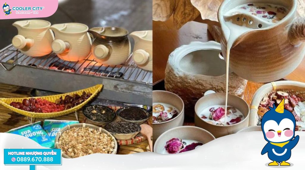 Trà sữa nướng vân nam