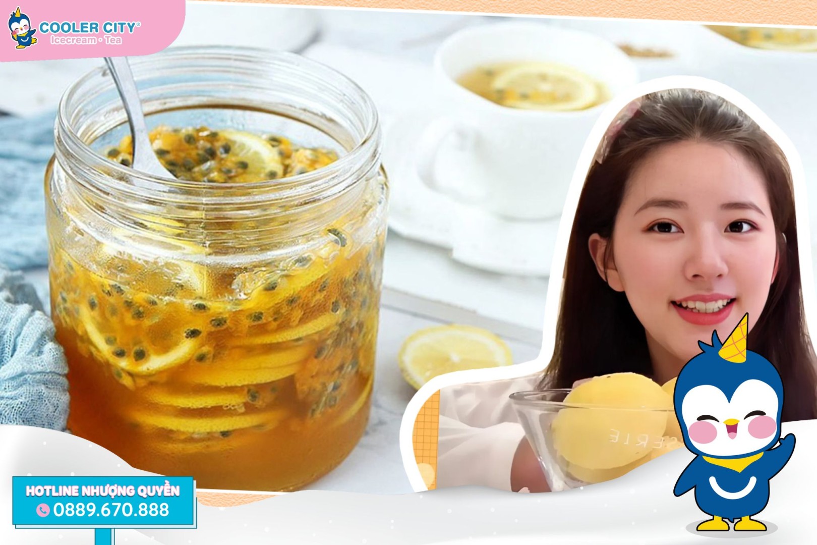 Trà chanh dây Triệu Lộ Tư