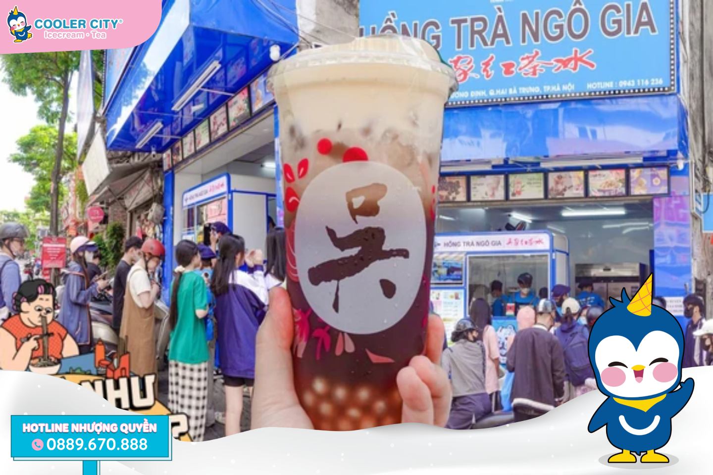 hồng trà ngô gia
