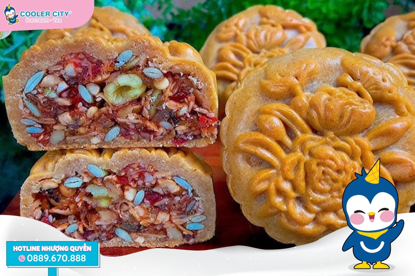 Nhân bánh trung thu được yêu thích Nhân bánh trung thu được yêu thích