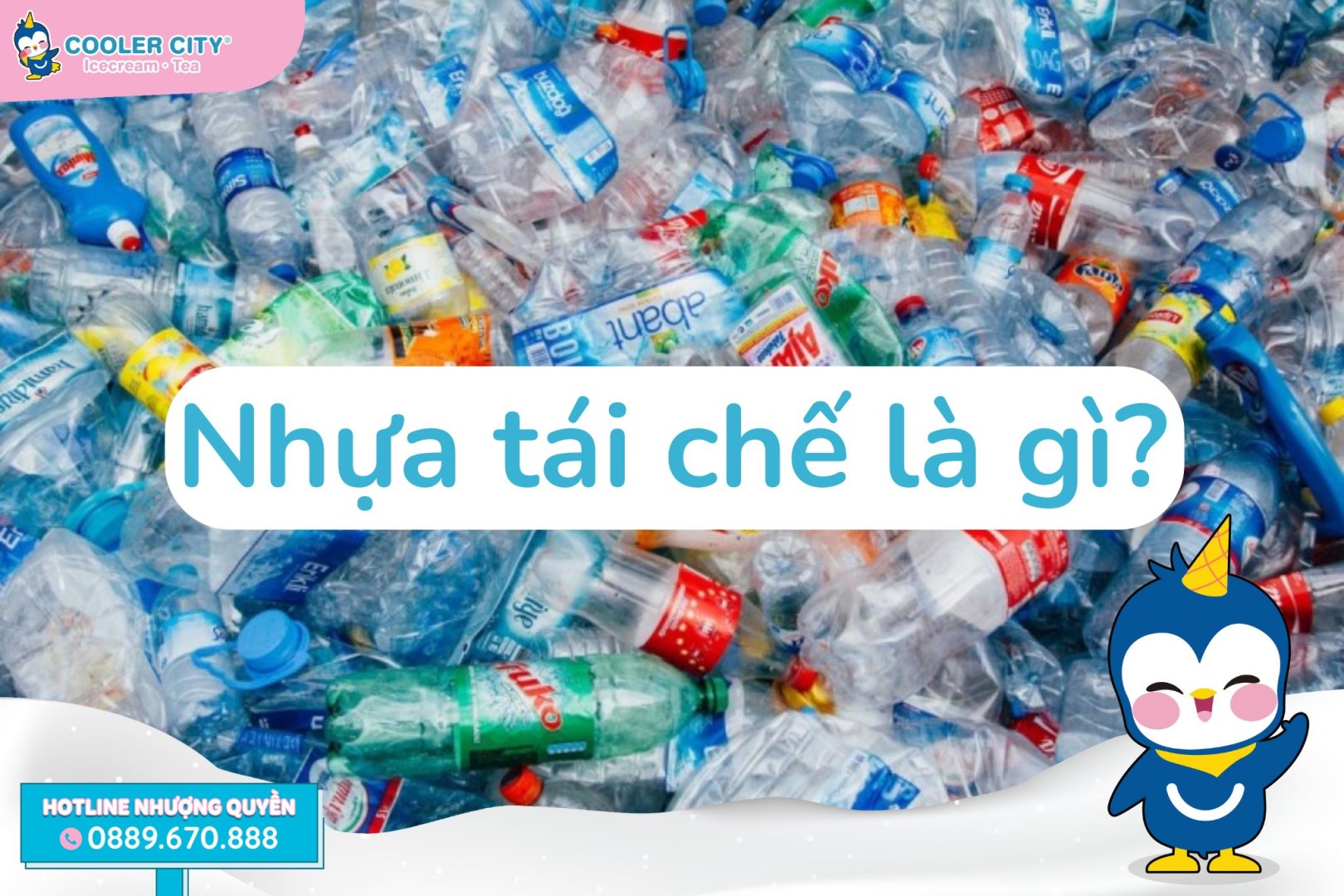 Sử dụng nhựa tái chế Sử dụng nhựa tái chế