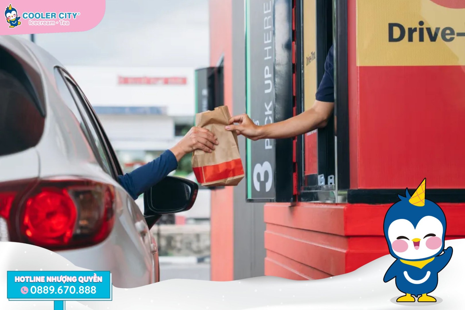 mô hình drive-thru