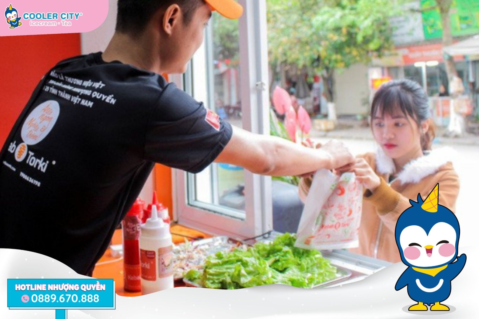 mô hình drive-thru