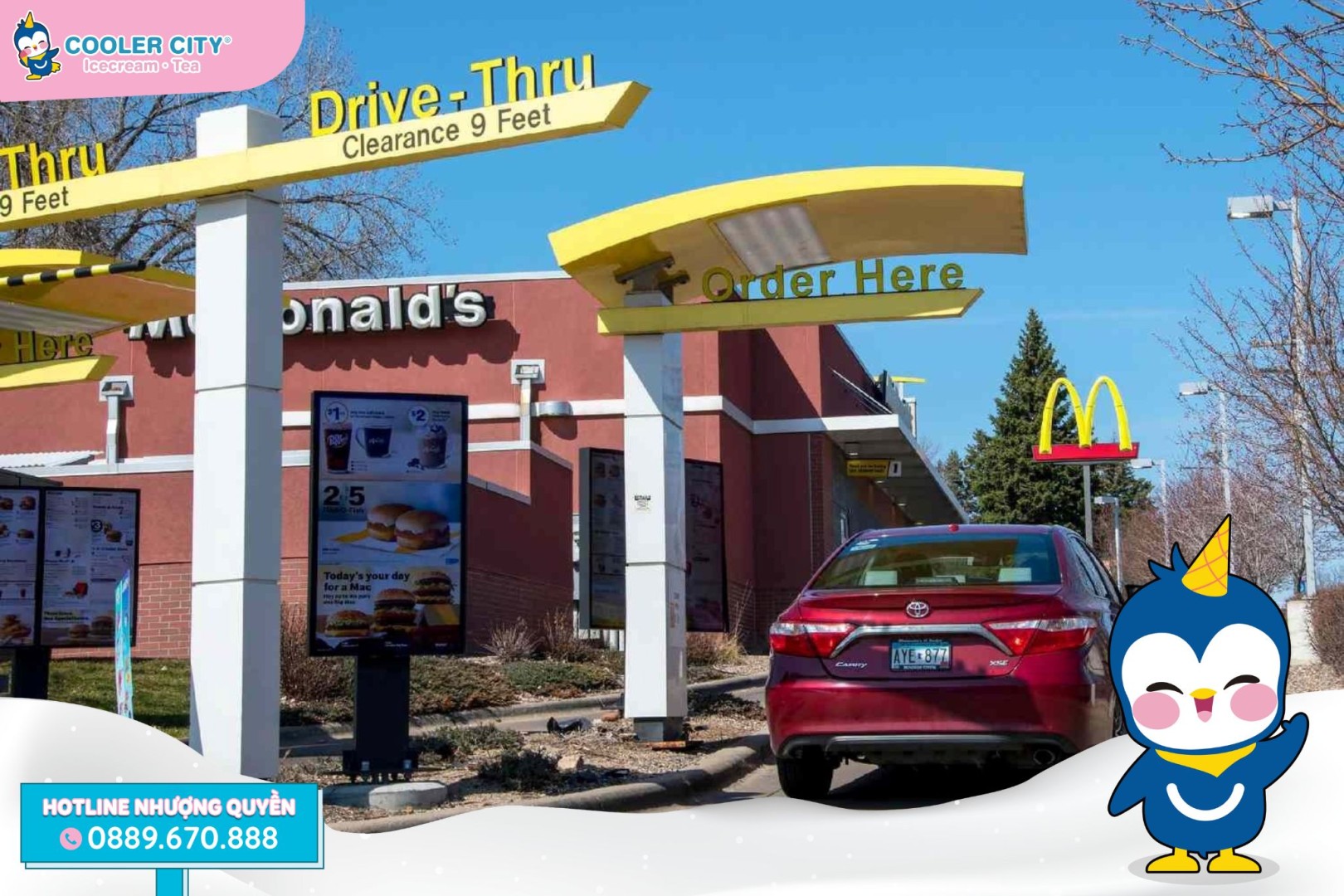 mô hình drive-thru