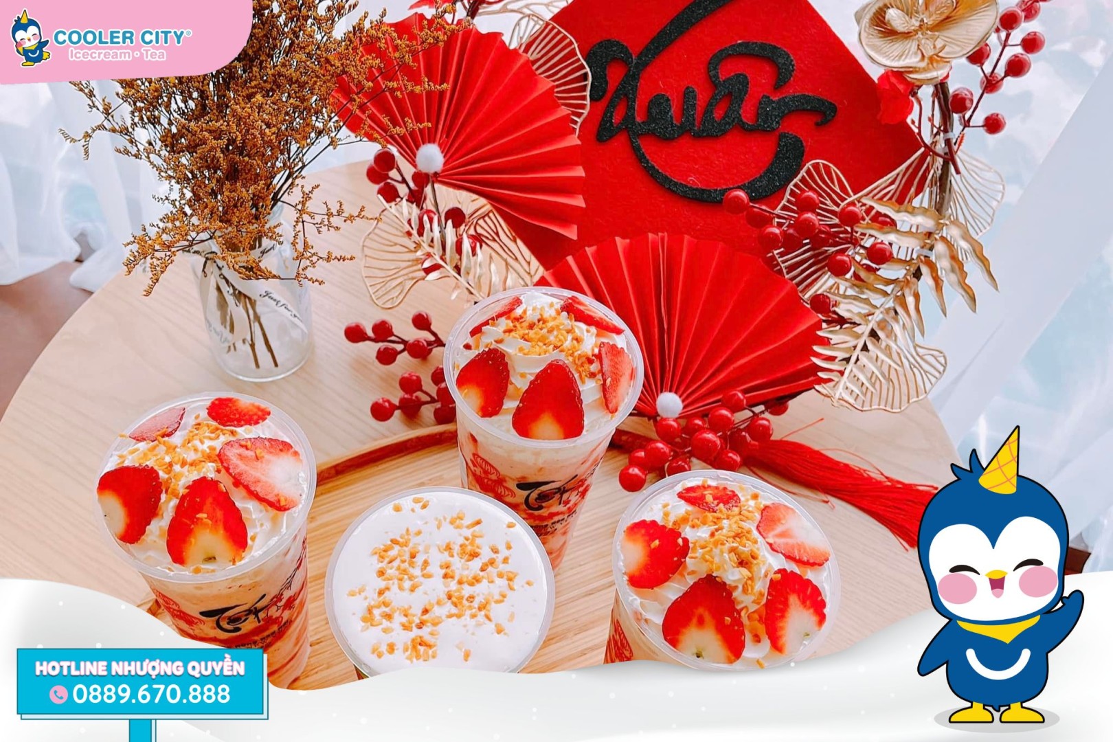 Trà sữa Tết Trà sữa Tết